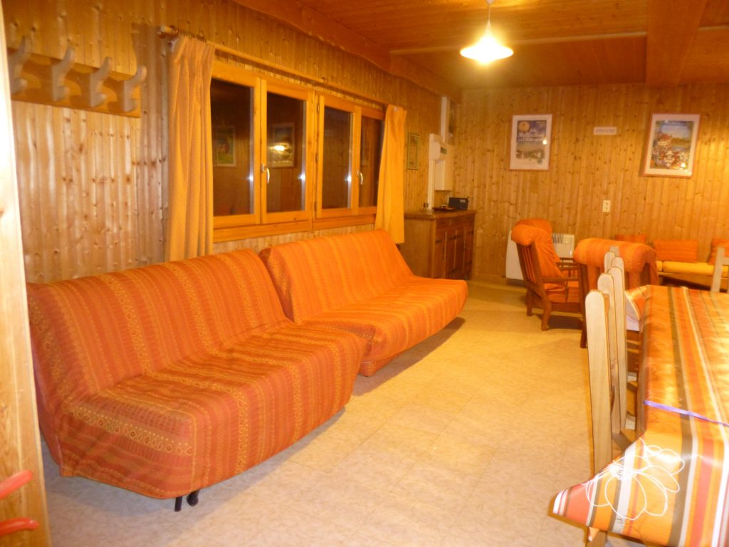 Intérieur du chalet